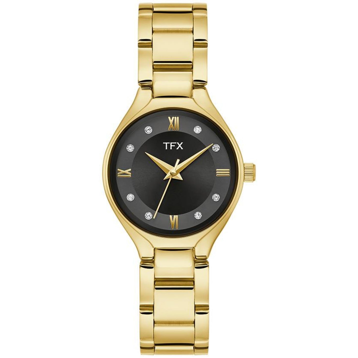 TFX LADIES' GOLD STAINLESS STEEL WATCH