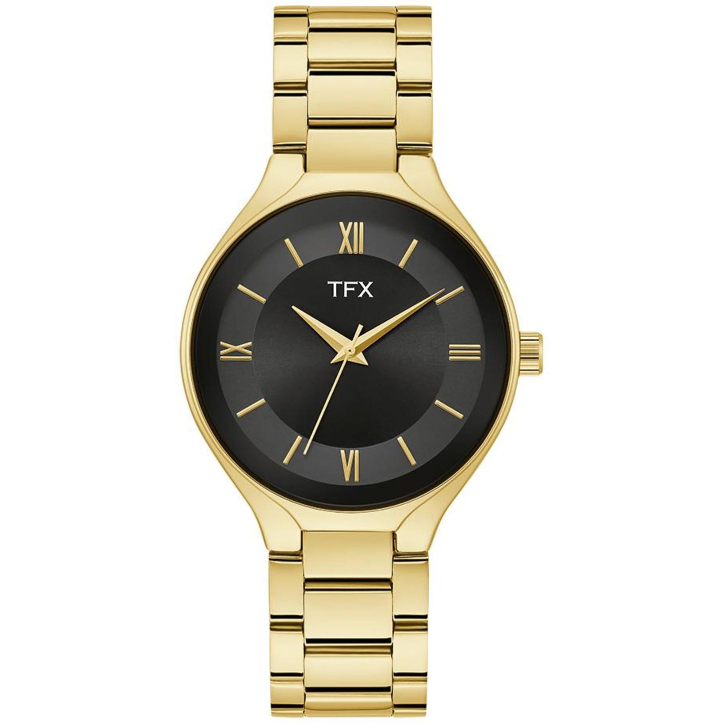 TFX MEN'S GOLD STAINLESS STEEL WATCH