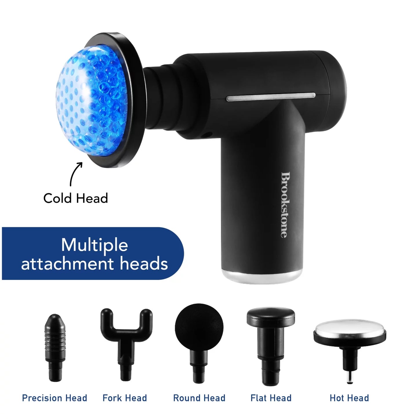 BROOKSTONE CORDLESS HOT & COLD MASSAGER